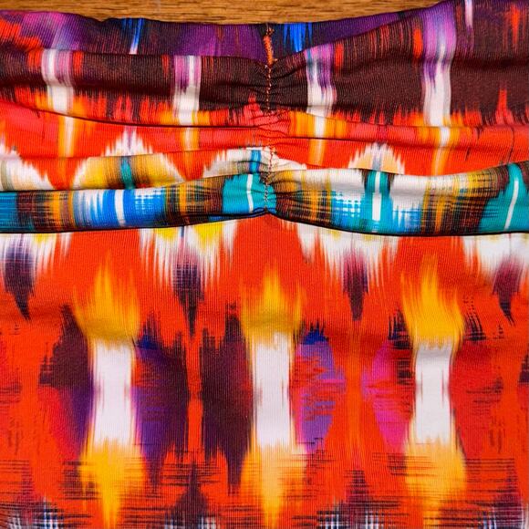 La Blanca Serengeti Ikat Banded Hipster Bikini Bottom Size 8 - Picture 10 of 12